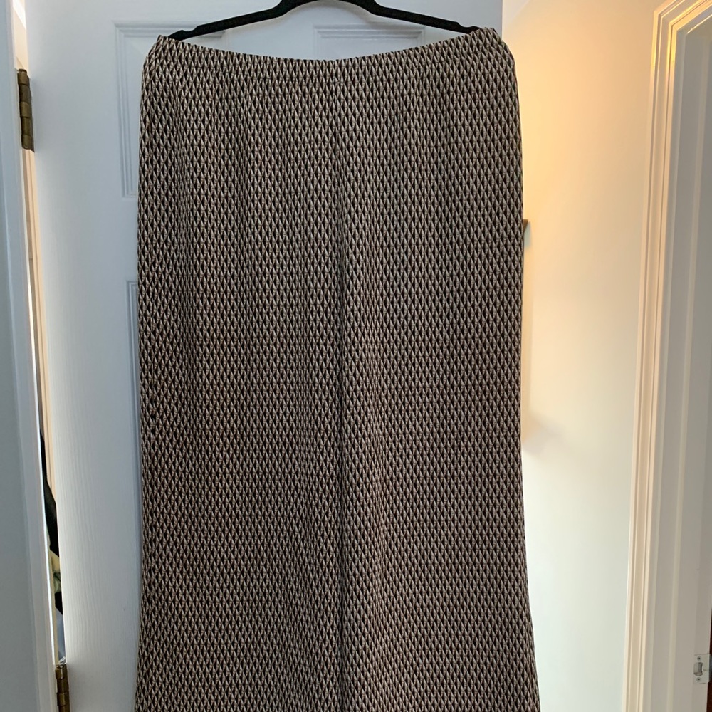 Chico’s wide leg palazzo pants, elastic waist